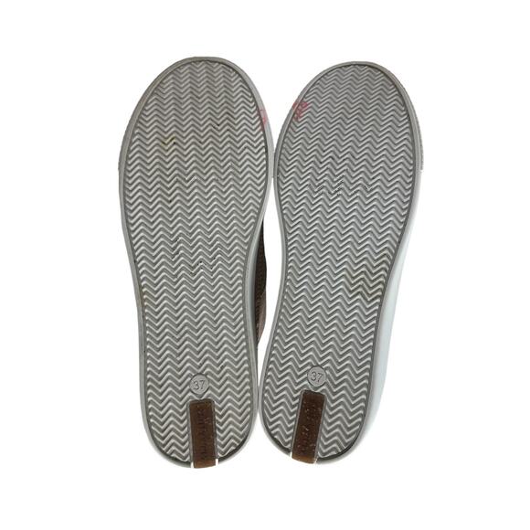 All Saints Bella Dusty Rose Pink Women's Suede Leather Platform Sneakers Size 7 - Picture 9 of 9